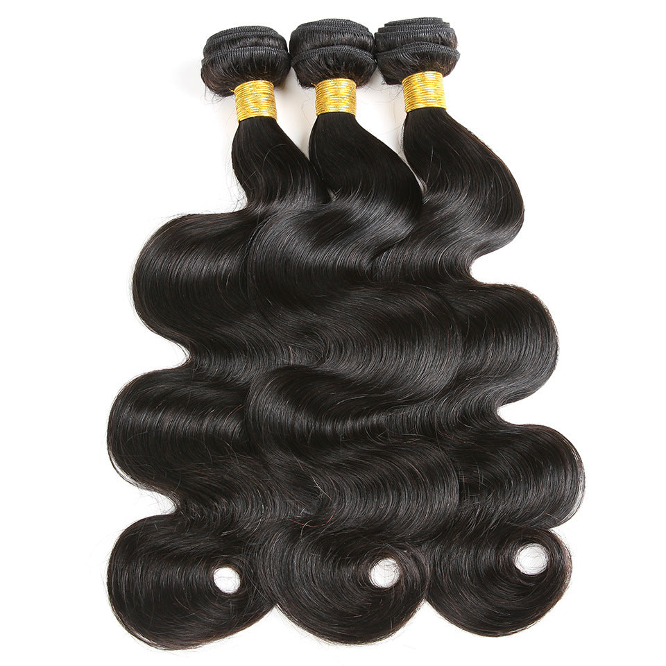 Mèches de cheveux humains ondulés