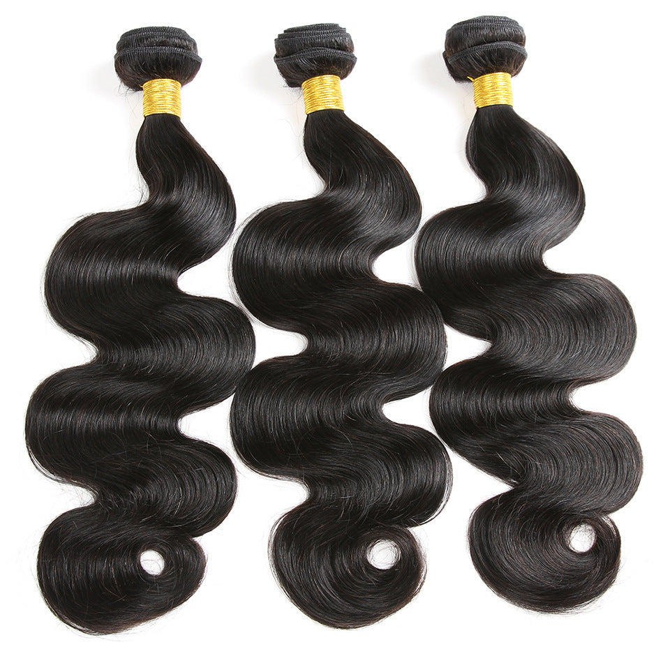 Mèches de cheveux humains ondulés