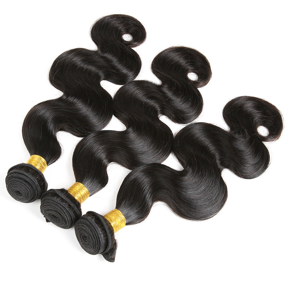 Mèches de cheveux humains ondulés