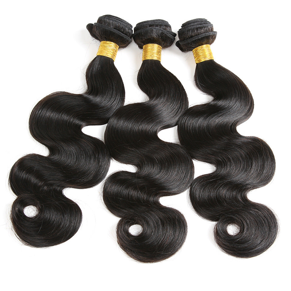 Mèches de cheveux humains ondulés